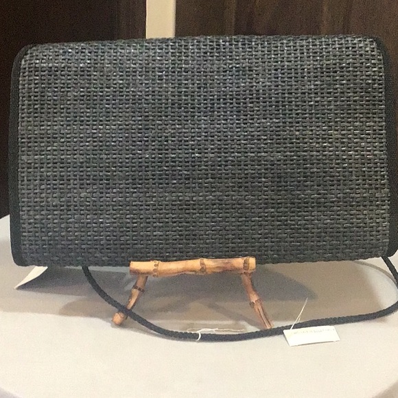 1960’s Mister Ernest straw envelope bag - Picture 4 of 8